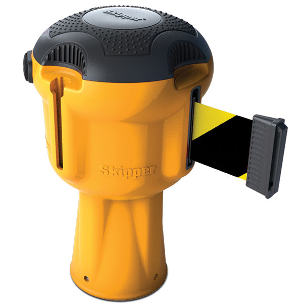 Kegeltop Skipper 9 meter afzetlint geel